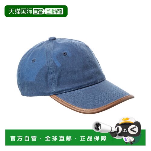 自营Brooks Brothers Oil Cloth Baseball Hat - blue 美国奥莱直
