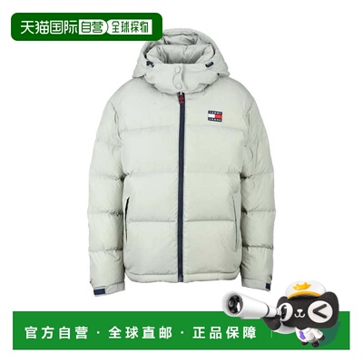 自营tommy jeansAlaska Puffer Down Jacket - Aqua - white 美国