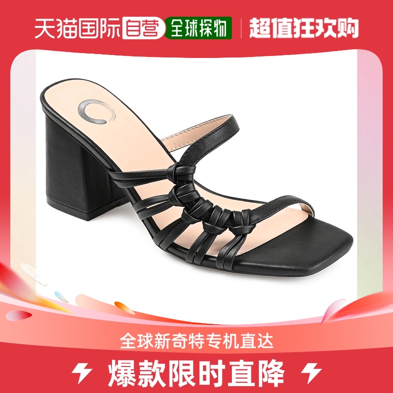 Journee Collection 女士 Emory 高跟鞋 - 黑色 【美国奥莱】直发 女鞋 时尚休闲鞋 原图主图