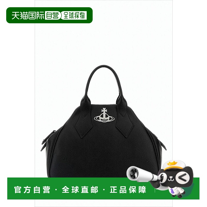 自营vivienne westwoodTextured Synthetic Leather Tote Bag Wit