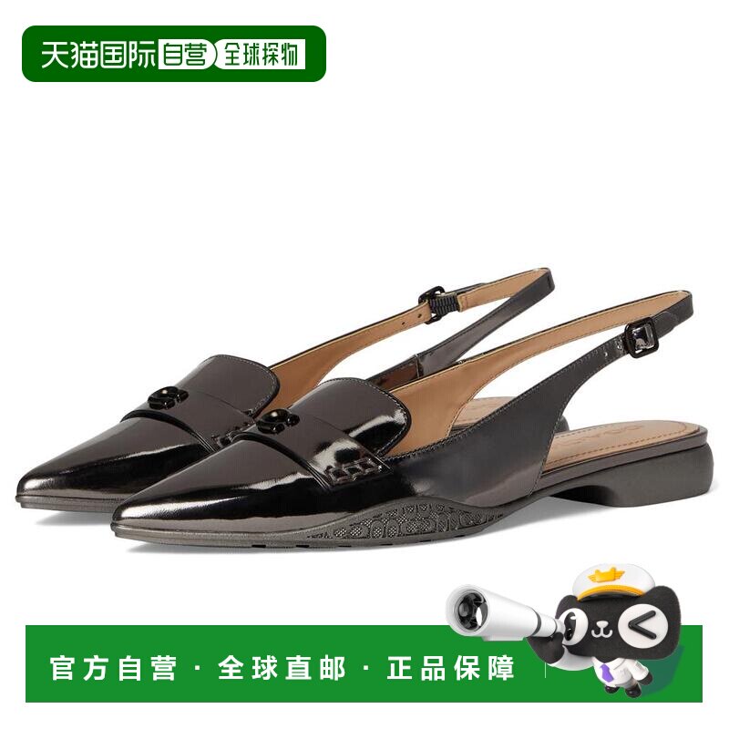 1h可退 【美国直邮】coach 女士 时尚休闲鞋蔻驰尖头皮鞋