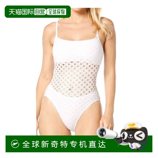 钩针连体泳衣 自营 valvo白色女式 carmen 美国奥莱直发 marc