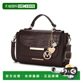 collectionSylvie女式 自营mia 肩包 Mia 咖啡 美国奥莱直发