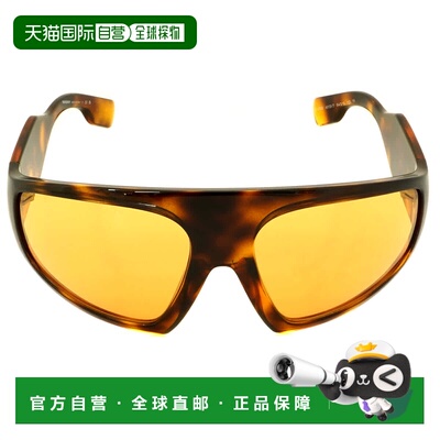 自营Burberry Auden Orange Shield Men's Sunglasses BE4369 401