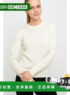 自营incashmereCashmere Blend with Exposed Seam - whisper whi