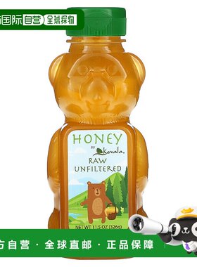 香港直发Kevala未加工未过滤蜂蜜中性食品甜味剂326 克天然
