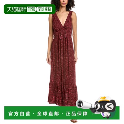 自营Faherty Eden Dress - brown 美国奥莱直发