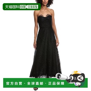 Rose black Tulip Gown 美国奥莱直发连衣裙长裙 Lace 自营Lela