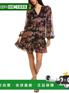 自营 Ted Baker Piara 迷你早秋新款连衣裙 黑色 美国奥莱直发