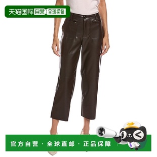 阔腿裤 自营Vince 美国奥莱直发休闲裤 棕色 Camuto阔腿长裤