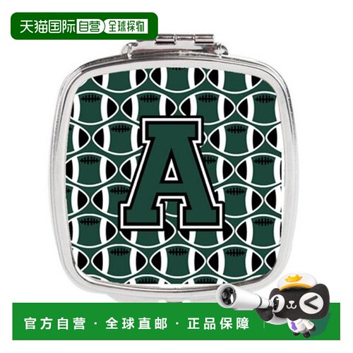 自营Carolines Treasures CJ1071-ASCM 字母 A 足球绿色和白正品