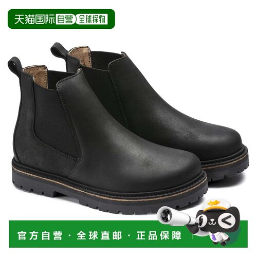 自营Birkenstock Stalon Ii 1017318 Boots 5-Black Leather Chel