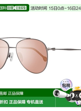 自营 hally & son金属太阳镜-灰色 美国奥莱直发