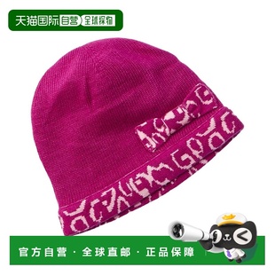 自营Portolano Leopard Bow Wool & Cashmere-Blend Hat - pink