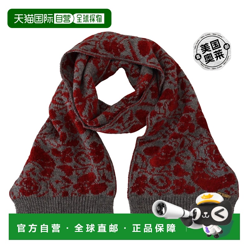 自营 GF Ferre 针织裹身保暖女式披肩围巾 时尚保暖高级感正品 美