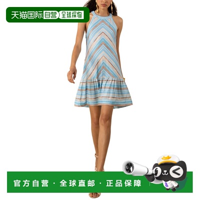 自营Hale Bob Penny Mini Dress - blue 美国奥莱直发