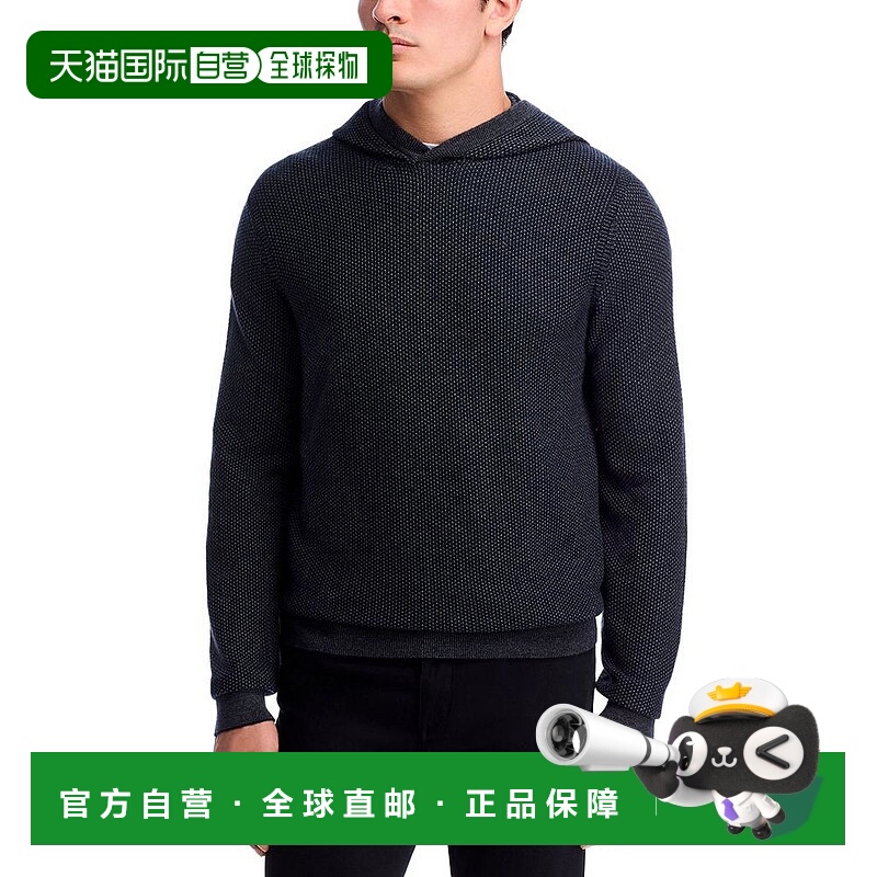 1h可退 【美国直邮】vince 男士 帽衫运动夹克衫长袖
