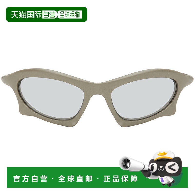 1h可退 香港直邮潮奢 Balenciaga 巴黎世家 男士 灰色 Bat Rectan
