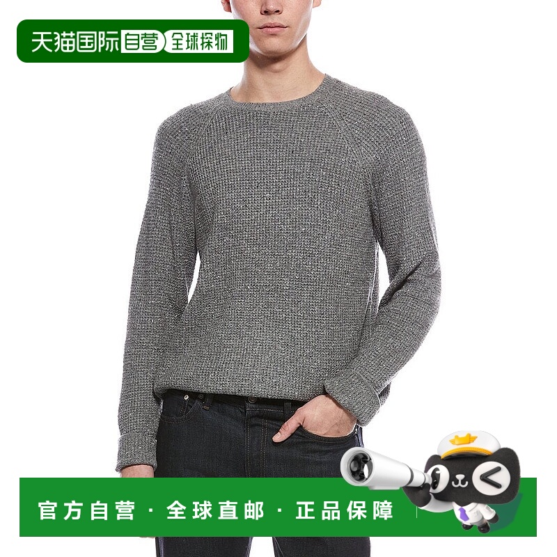 自营WEATHERPROOF VINTAGE Waffle Donegal Shirt - gray 美国奥