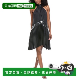 自营Ramy Brook Marcia Cocktail Dress - black 美国奥莱直发