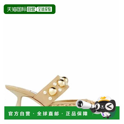 自营Jimmy Choo Basette 65 Pointed-Toe Raffia Mules, Brand Si