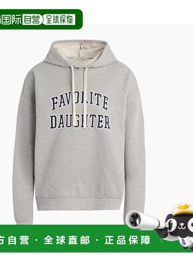 自营Favorite Daughter Women's The Collegiate Hoodie, Heather