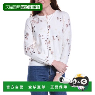 Flower Delicate Camuto white Blend Cardigan Wool 自营Vince