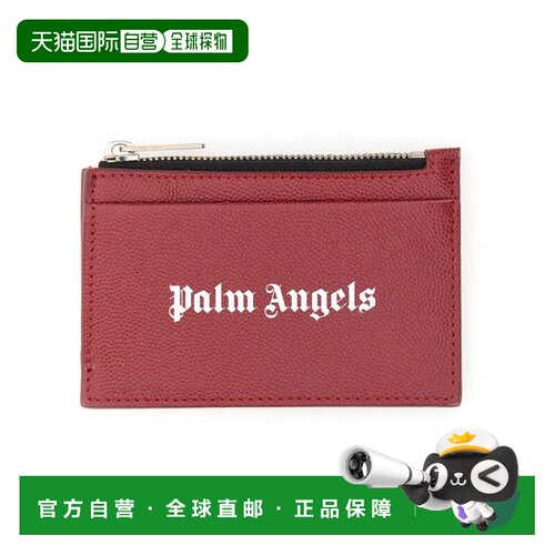 自营palm angelsCaviar Card Holder - burgundy 美国奥莱直发