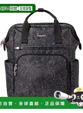 自营baggallini Securtex Anti-Theft Windsor Backpack - midnig