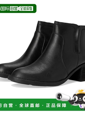 1h可退 香港直邮潮奢 born 宝蕴 女士 Reece 短靴 black黑色 舒适