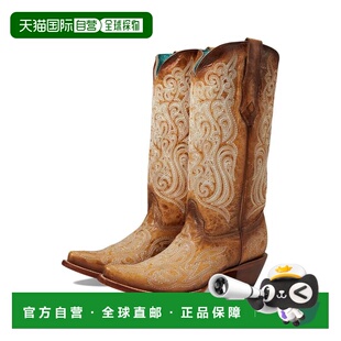 1h可退 【美国直邮】Corral C4144 女士时装靴 优雅迷人的高筒靴