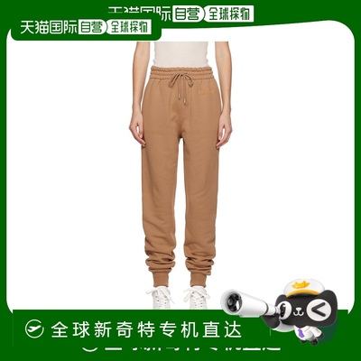 香港直邮潮奢 Chloe 蔻依 女士 棕色 Generous 运动裤 CH24WJT02