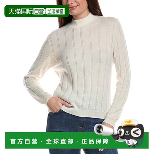 Rib Wool Sweater Magli whi Blend Wide Cashmere 自营Bruno