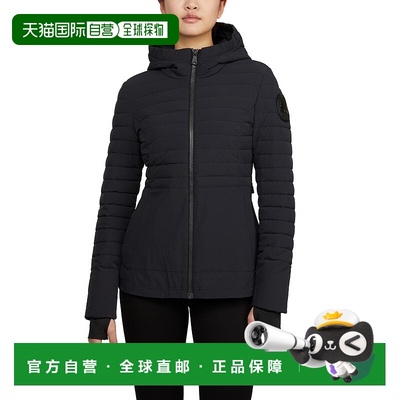 自营 Pajar 女士 London 可打包混合绗缝雨衣 - 黑色 美国奥莱直