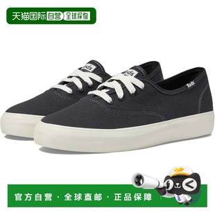 自营Keds Champion GN Sneakers Black Canvas Lifestyle Shoes H