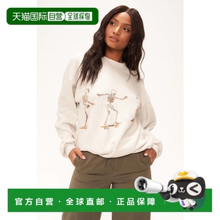 燕麦片 t骷髅滑冰运动衫 美国奥莱直发 social 自营project