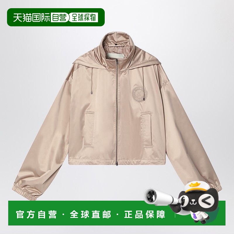 1h可退 香港直邮潮奢 Fendi 芬迪 女士 连帽夹克 FAN198AT8H