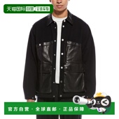 Lang Coat Leather 自营Helmut Trim Hunting black 美国奥莱直