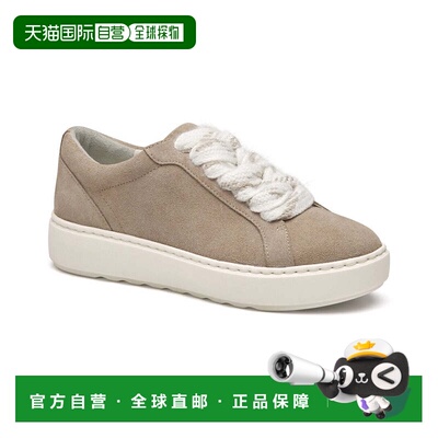 自营Johnston & Murphy Cammie绒面革运动鞋-taupe 美国奥莱直发