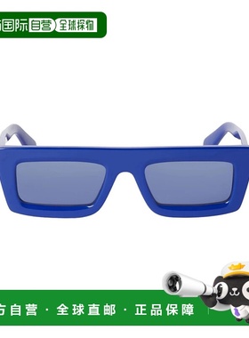 自营 off-white米白色安大略长方形太阳镜-蓝蓝色 美国奥莱直发