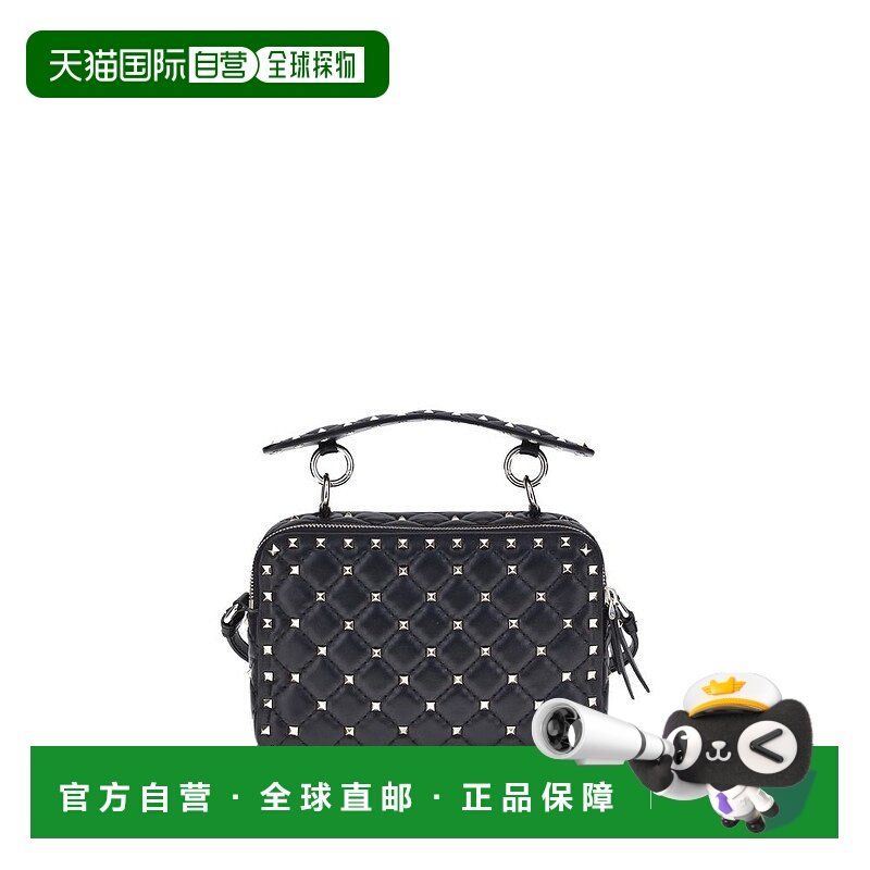 自营Valentino Garavani Rockstud钉肩女式包-黑色 美国奥莱直发,箱包皮具/热销女包/男包,通用款女包,淘宝优惠券,粉丝福利购,淘宝优惠卷