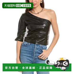 1h可退 【美国直邮】iro 女士 皮质外套上衣皮衣