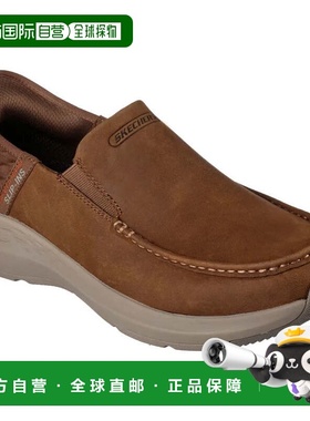 自营Men's Skechers Relaxed Fit Parson Oswin 204866-DSRT Brow