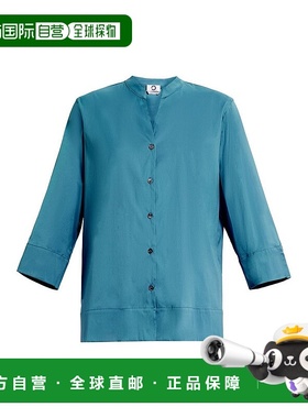 自营marina rinaldi巴巴雷拉-蓝灰色 新款 美国奥莱直发女装