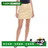 Frances Valentine Penelope迷你裙 自营 米色 美国奥莱直发