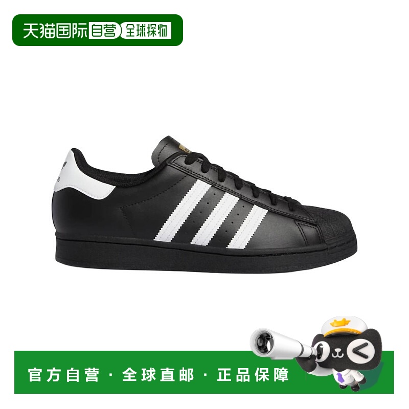 自营adidasMen's Superstar Adv Shoes In Core Black White - co