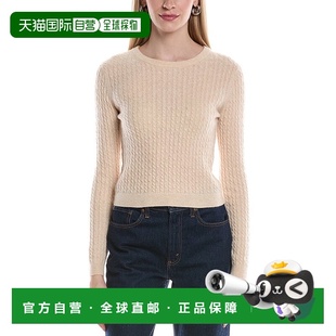 Baby beige Cable Sweater 美国奥莱 Cashmere 自营philosophy