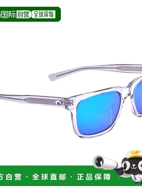 自营Costa Del Mar Tybee Blue Mirror Polarized Glass Square M