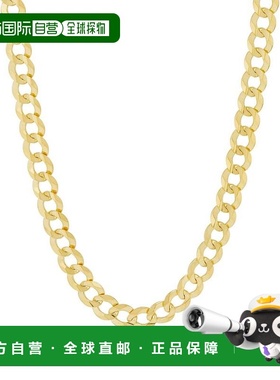 美国直邮Macy's 通用纯银项链银色珠宝吊坠镀金