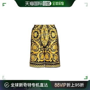 休闲裤 女士 versace 运动短裤 美国直邮 真丝印花范思哲